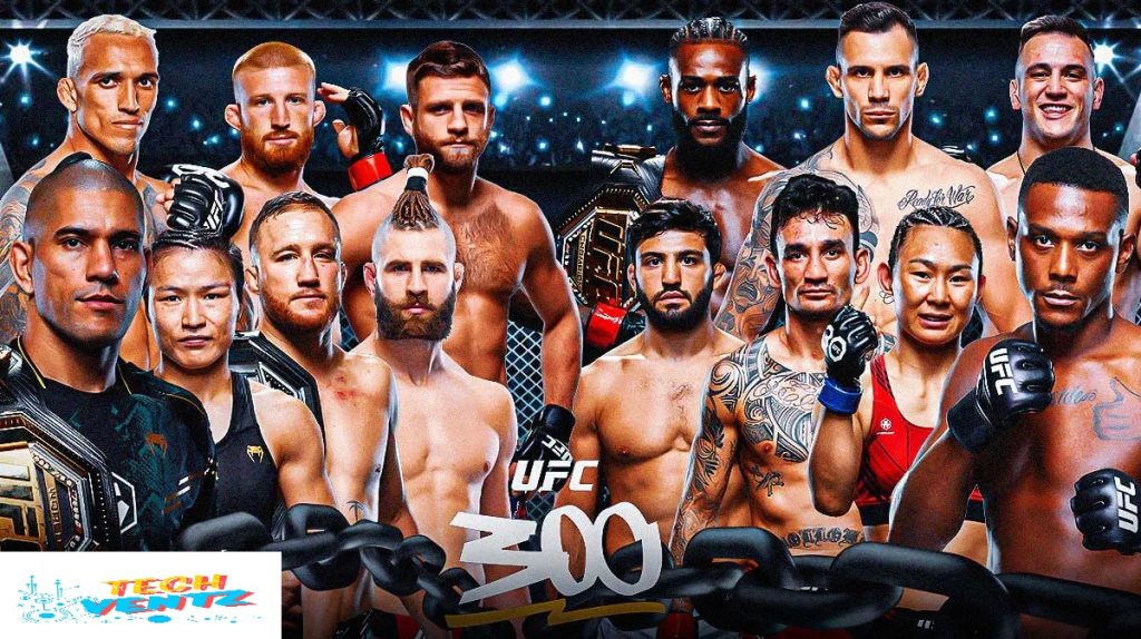 ufc 300 fight card